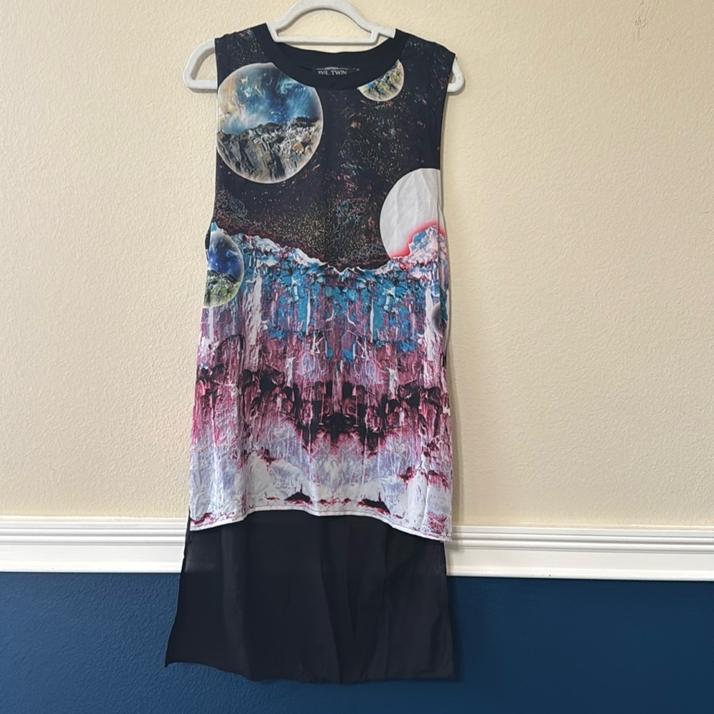 Evil Twin Hi Lo Sheer Dress